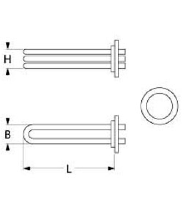 Rezistenta masina de spalat vase HOBART putere 9000W, alimentare 230V/400V