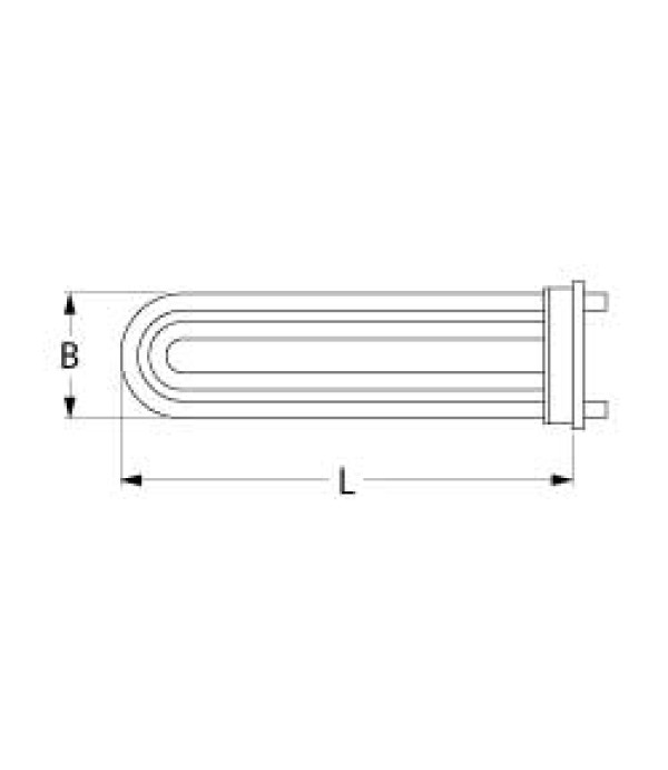 Rezistenta boiler cuptor convectie RATIONAL, putere 6000W, 2 grupuri, alimentare 400V