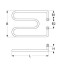 Rezistenta Bain-Marie ROKA, putere 3000W, alimentare 230V, lungime-452, latime-254mm, filet M10x1 