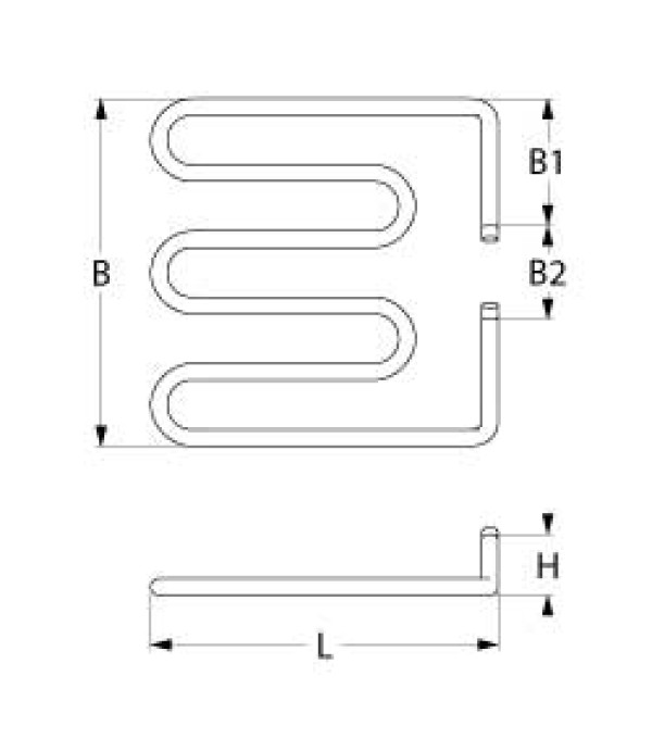 Rezistenta grill, putere 1150W, alimentare 230V, Lungime 192mm, Latime 304mm, inaltime 18mm. Pentru grill FIMAR, SIRMAN, NuovaSimonelli  