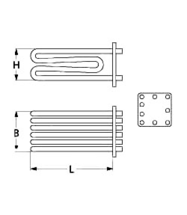 Rezistenta 18000W boiler cuptor FAGOR, RATIONAL  model CM201
