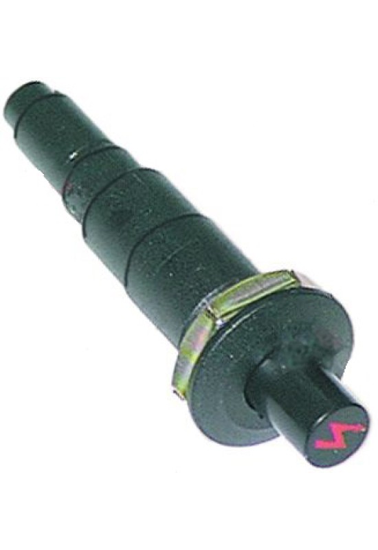  Buton, bricheta aprindere piezoelectrica, quartz montare ø 18mm, conector pin ø2,4mm