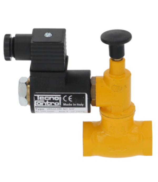 Valva gaz Tecnocontrol serie VR510 alimentata la 230V, filet 1/2"