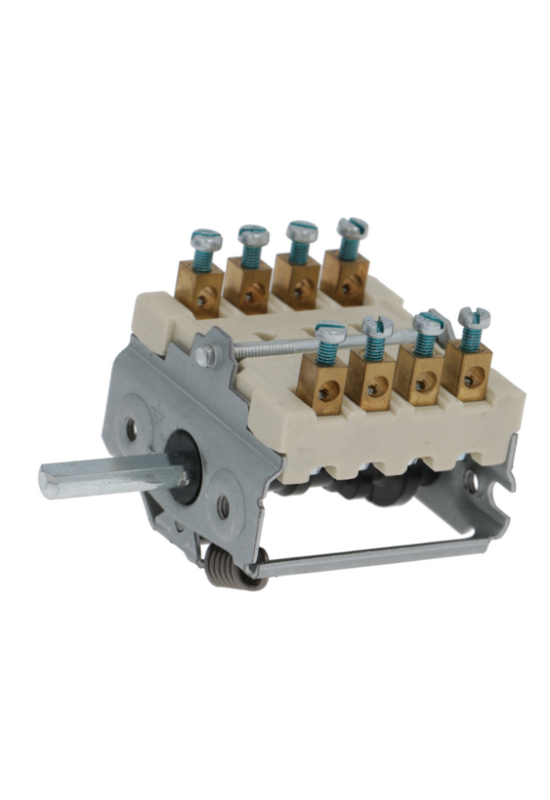 Selector, intrerupator ceramic cu came, 2 pozitii 16A