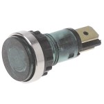 Lampa indicare tensiune, verde, ø12mm, 400V