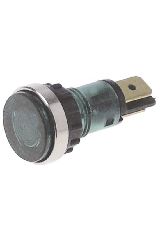 Lampa indicare tensiune, verde, ø12mm, 400V