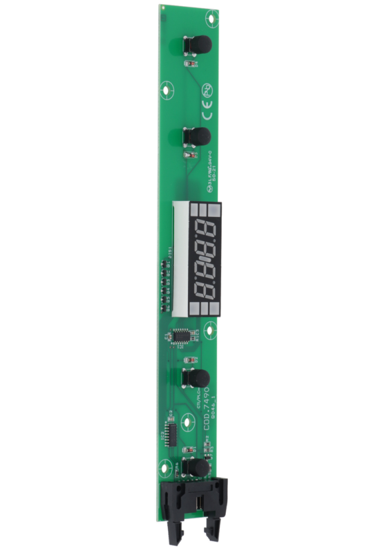 Placa electronica frontala cu afisaj masina vase Elettrobar 