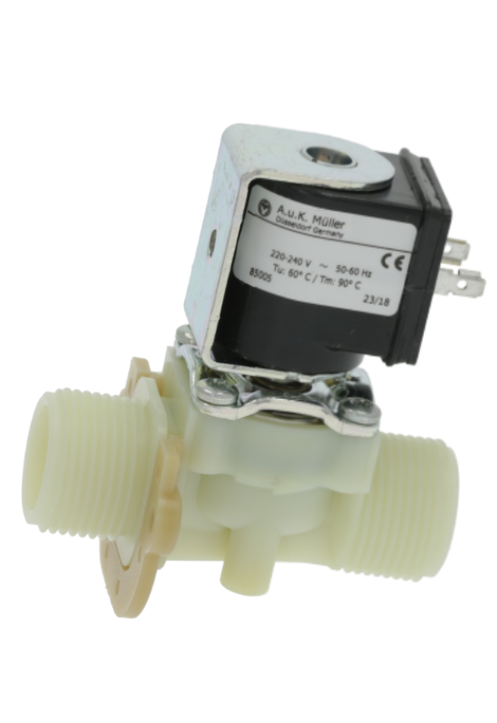 Electrovalva apa Muller, intrare/iesire de 3/4", 220-240V